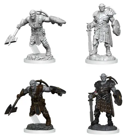 A DND UNPAINTED MINIS WV20 EARTH GENASI FIGHTER priced at $10.99 available from Echelon Hobbies