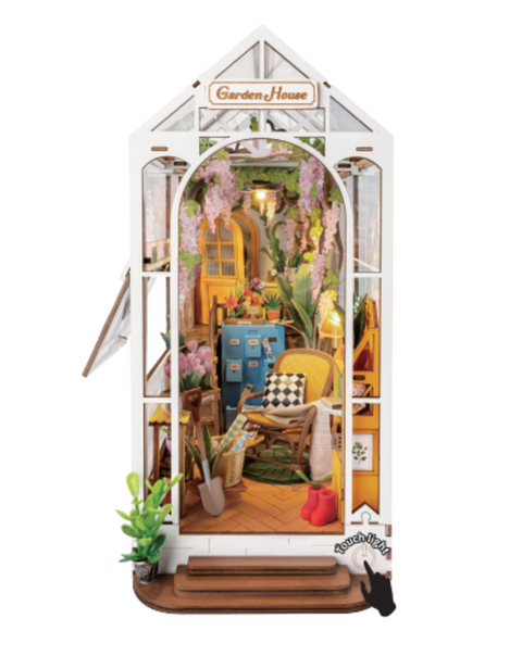 A BookNook Garden House priced at $45.99 available from Echelon Hobbies