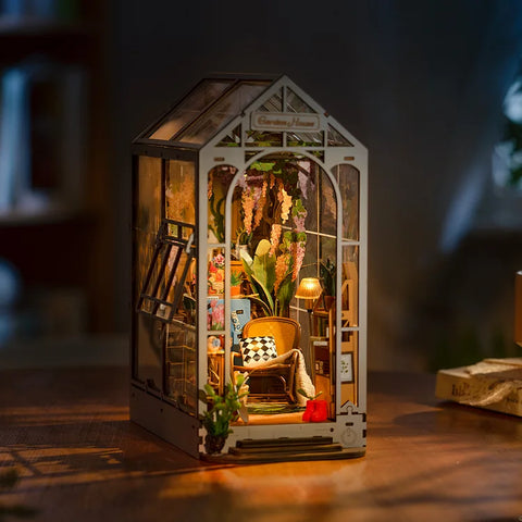 A BookNook Garden House priced at $45.99 available from Echelon Hobbies