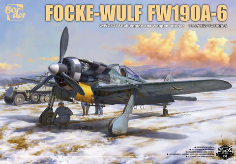 A Border Model 1/35 Focke-Wulf FW190A-6 priced at $99.99 available from Echelon Hobbies