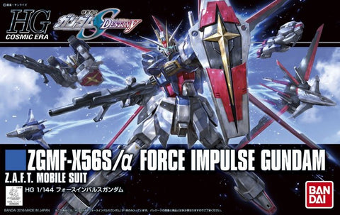 A Bandai HGCE 1/144 #198 Force Impulse Gundam 'Gundam SEED Destiny' priced at $31.25 available from Echelon Hobbies