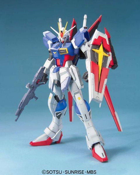 A Bandai MG 1/100 Force Impulse Gundam priced at $74.25 available from Echelon Hobbies