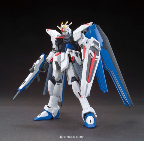 A Bandai HGCE #192 1/144 Freedom Gundam 'Gundam SEED' priced at $31.25 available from Echelon Hobbies