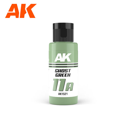 A AK Dual Exo 11A Ghost Green 60ml priced at $8.99 available from Echelon Hobbies