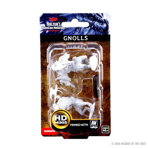 A D&D NOLZUR’S MARVELOUS MINIATURES: GNOLLS priced at $7.99 available from Echelon Hobbies