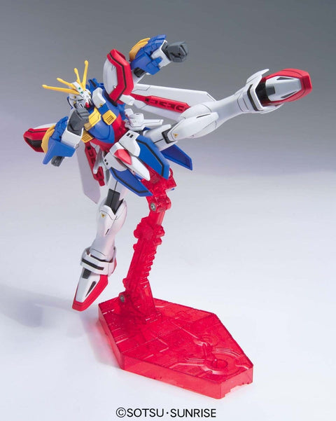 A Bandai HGFC #110 1/144 God Gundam 'G Gundam' priced at $31.25 available from Echelon Hobbies