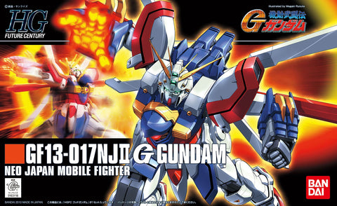 A Bandai HGFC #110 1/144 God Gundam 'G Gundam' priced at $31.25 available from Echelon Hobbies