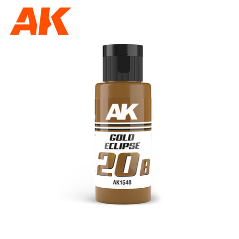 A AK Dual Exo 20B Gold Eclipse 60ml priced at $8.99 available from Echelon Hobbies