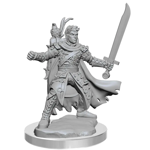 A D&D FRAMEWORKS: MALE HALF-ELF RANGER - UNPAINTED AND UNASSEMBLED priced at $21.99 available from Echelon Hobbies