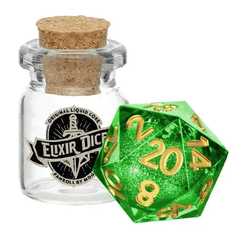 A LIQUID DICE INDIVIDUAL D20 AEGIS OF HOPE priced at $23.99 available from Echelon Hobbies