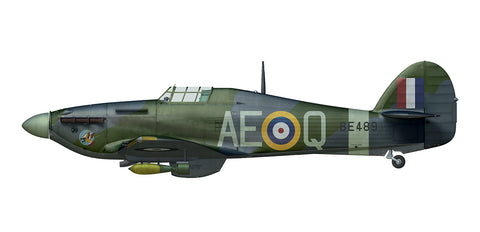 A Arma Hobby Hurricane Mk IIb 1/48 priced at $79.95 available from Echelon Hobbies