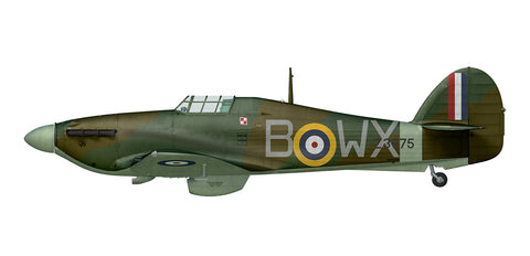 A Arma Hobby Hurricane Mk IIb 1/48 priced at $79.95 available from Echelon Hobbies