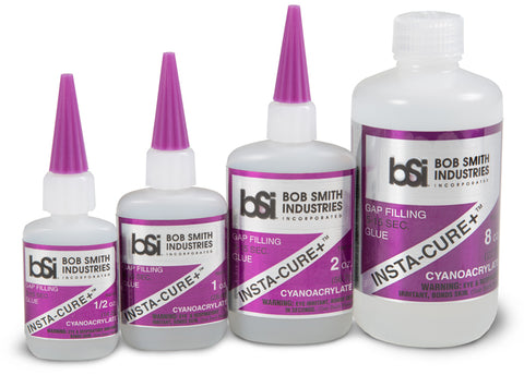 A BSI Insta-Cure Medium Gap-filling Super Glue 1 oz priced at $11.99 available from Echelon Hobbies