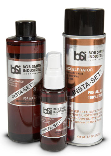 A BSI Insta-Set Spray 60 ml priced at $9.99 available from Echelon Hobbies