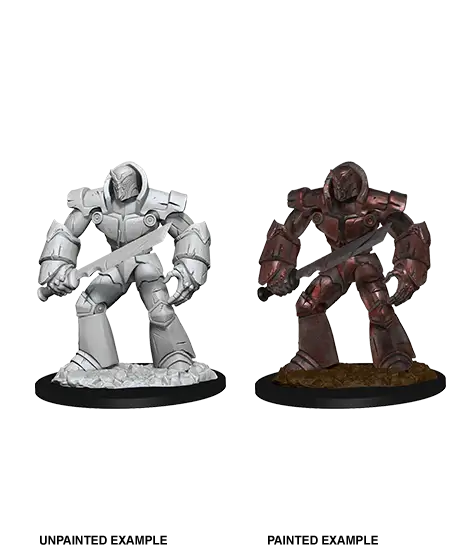 A D&D NOLZUR'S MARVELOUS MINIATURES - IRON GOLEM priced at $7.99 available from Echelon Hobbies