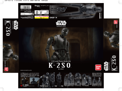 A BANDAI Hobby 1/12 K-2SO priced at $42.99 available from Echelon Hobbies