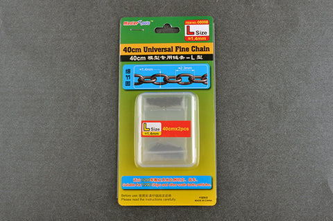 A Master Tools 40cm Universal Fine Chain L Size 1.4mm x 2.3mm priced at $6.49 available from Echelon Hobbies