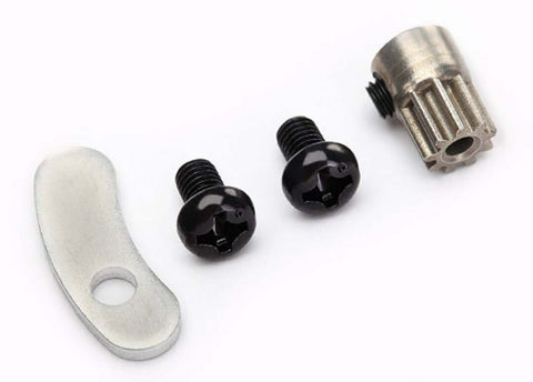 A Traxxas LaTrax Gear, 9T Pinion & Set Screw - 7644 priced at $3.98 available from Echelon Hobbies