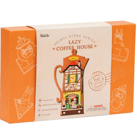 A Wall Deco Lazy Coffee House priced at $44.99 available from Echelon Hobbies