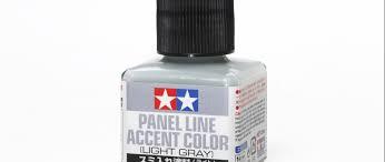 Tamiya Panel Line Accent Color - Light Gray
