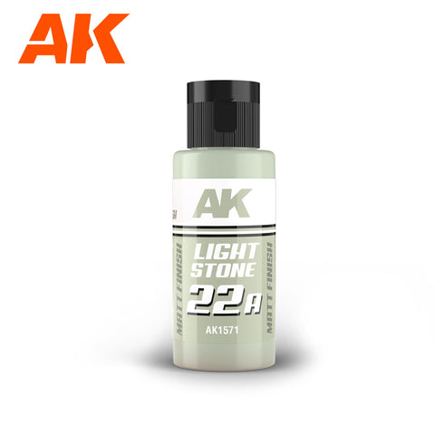 A AK Dual Exo Scenery 22A Light Stone 60ml priced at $8.99 available from Echelon Hobbies