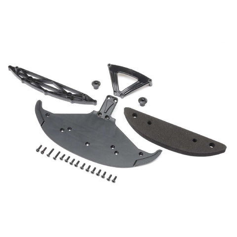 Losi Front Bumper & Splitter: NASCAR GROM - LOS1926