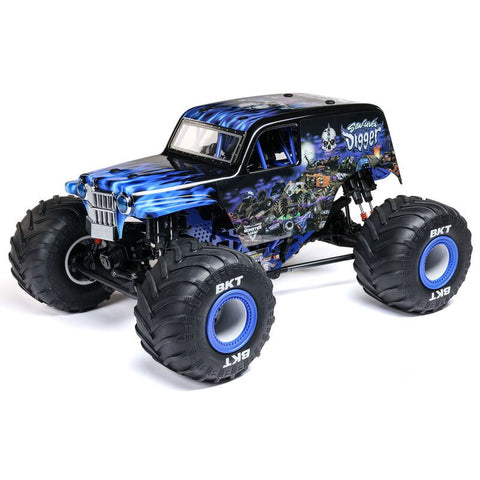 Losi 1/8 LMT 2.0 Brushless 4x4 RTR - Son-Uva Digger Blue