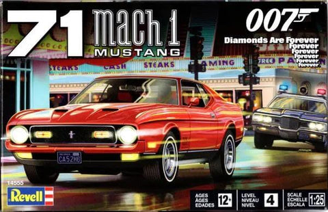 A Revell 1/25 71 Ford Mustang Mach 1 - James Bond priced at $45.99 available from Echelon Hobbies