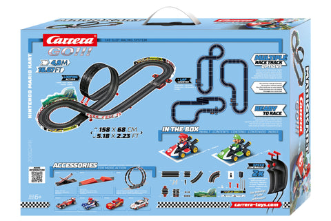 Carrera 1/43 Nintendo Mario Kart Slot Car Set