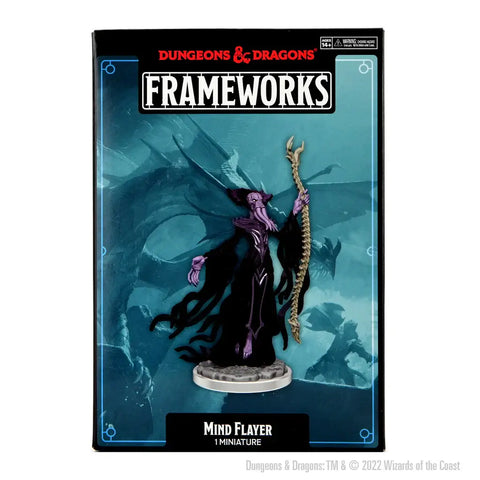 A D&D FRAMEWORKS: MIND FLAYER - UNPAINTED AND UNASSEMBLED priced at $21.99 available from Echelon Hobbies