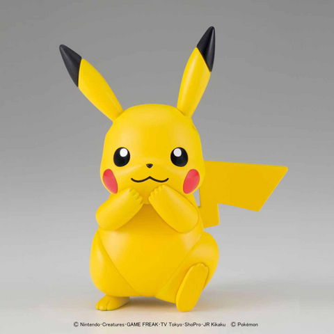 BANDAI HOBBY POKEMON MODEL KIT PIKACHU