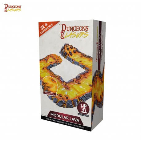 A Dungeons and Lasers Modular Lava priced at $46.49 available from Echelon Hobbies