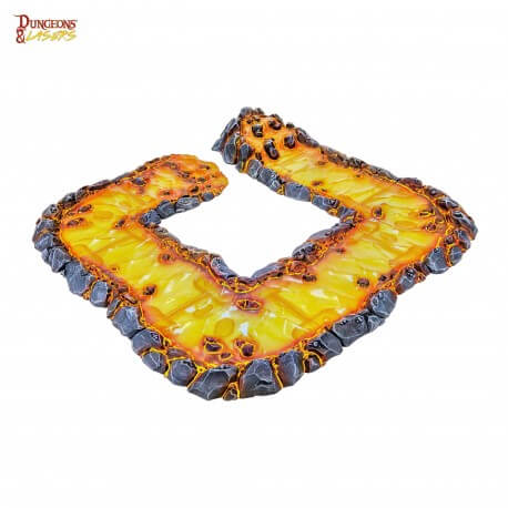 A Dungeons and Lasers Modular Lava priced at $46.49 available from Echelon Hobbies