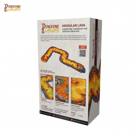 A Dungeons and Lasers Modular Lava priced at $46.49 available from Echelon Hobbies