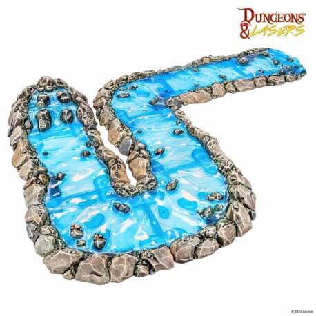 A Dungeons and Lasers Modular river priced at $46.49 available from Echelon Hobbies