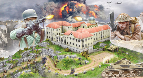 Italeri 1/72 Montecassino Abbey 1944 Breaking the Gustav Line - Battle Set
