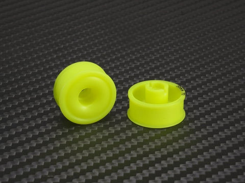 PN Racing Mini-Z 2WD Machine Delrin Cut Yellow Formula 8.5x20mm Flanged Wheel F3