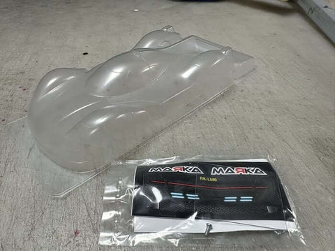 A Marka Mini-Z RK-LM6 RACING LEXAN BODY KIT (98MM W/B) priced at $45.99 available from Echelon Hobbies