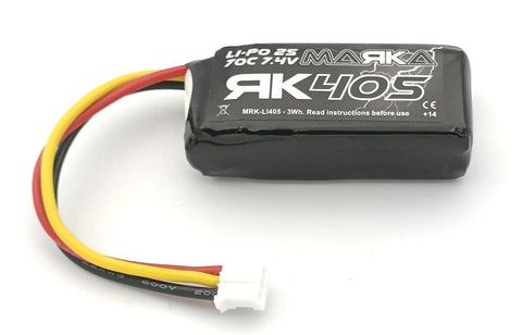 Marka Racing Lipo 2S 7.4V 405mah 70C Battery