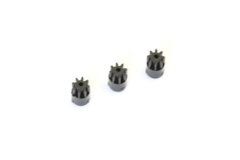 A Kyosho Mini-Z Pinion Gear Set (8T/3pcs) priced at $3.99 available from Echelon Hobbies