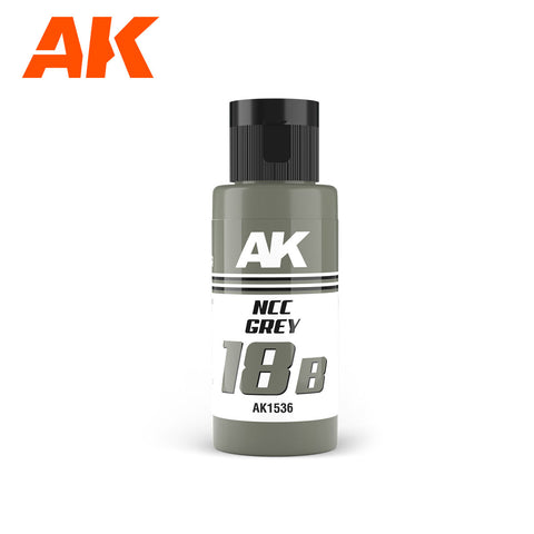 A AK Dual Exo 18B NCC Grey 60ml priced at $8.99 available from Echelon Hobbies