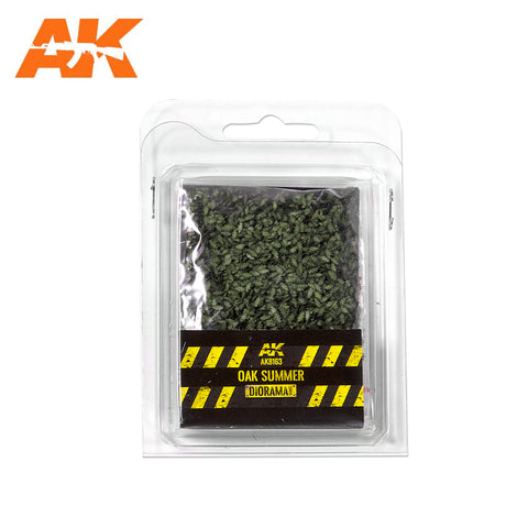 A AK Interactive Oak Summer Leaves 1/35 (Bag 7 grams) priced at $21.99 available from Echelon Hobbies