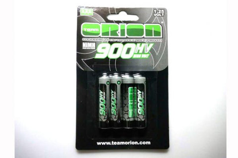 A Kyosho Mini-Z Team Orion 900 HV NiMH AAA Batteries priced at $13.50 available from Echelon Hobbies