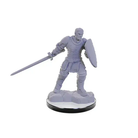 A DND UNPAINTED MINIS WV22 REBORN PALADIN/WARLOCK priced at $7.99 available from Echelon Hobbies