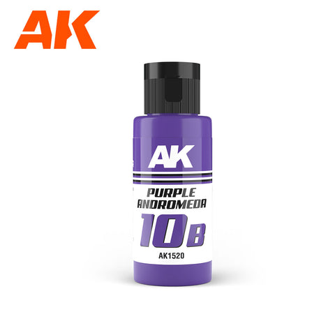 A AK Dual Exo 10B Purple Andromeda 60ml priced at $8.99 available from Echelon Hobbies