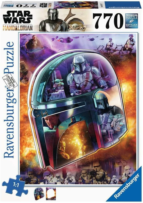 THE MANDALORIAN HELMET - 770PC PUZZLE