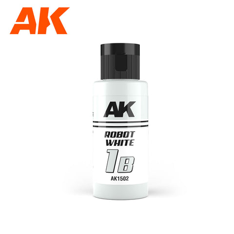 A AK Dual Exo 1B Robot White 60ml priced at $8.99 available from Echelon Hobbies