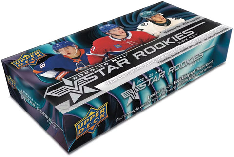 UD STAR ROOKIES HOCKEY 25/26 BOX SET