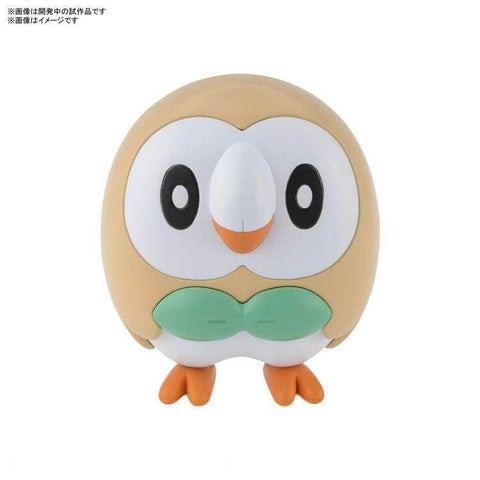 A Bandai Pokemon Model Kit Quick!! 10 Rowlet priced at $14.99 available from Echelon Hobbies