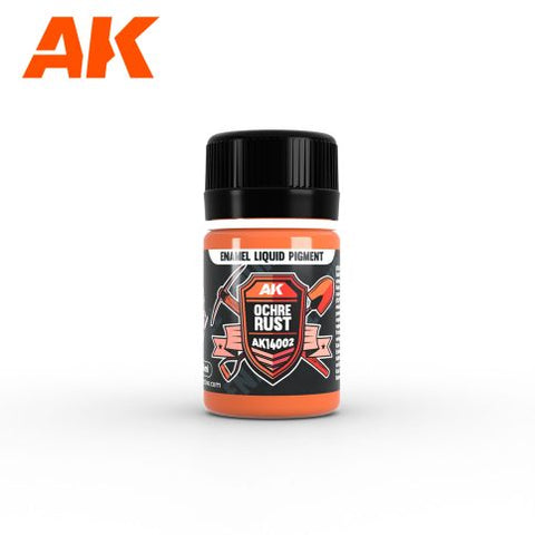 A Ak Enamel Liquid Pigments Rust & Exhaust Set priced at $22.99 available from Echelon Hobbies